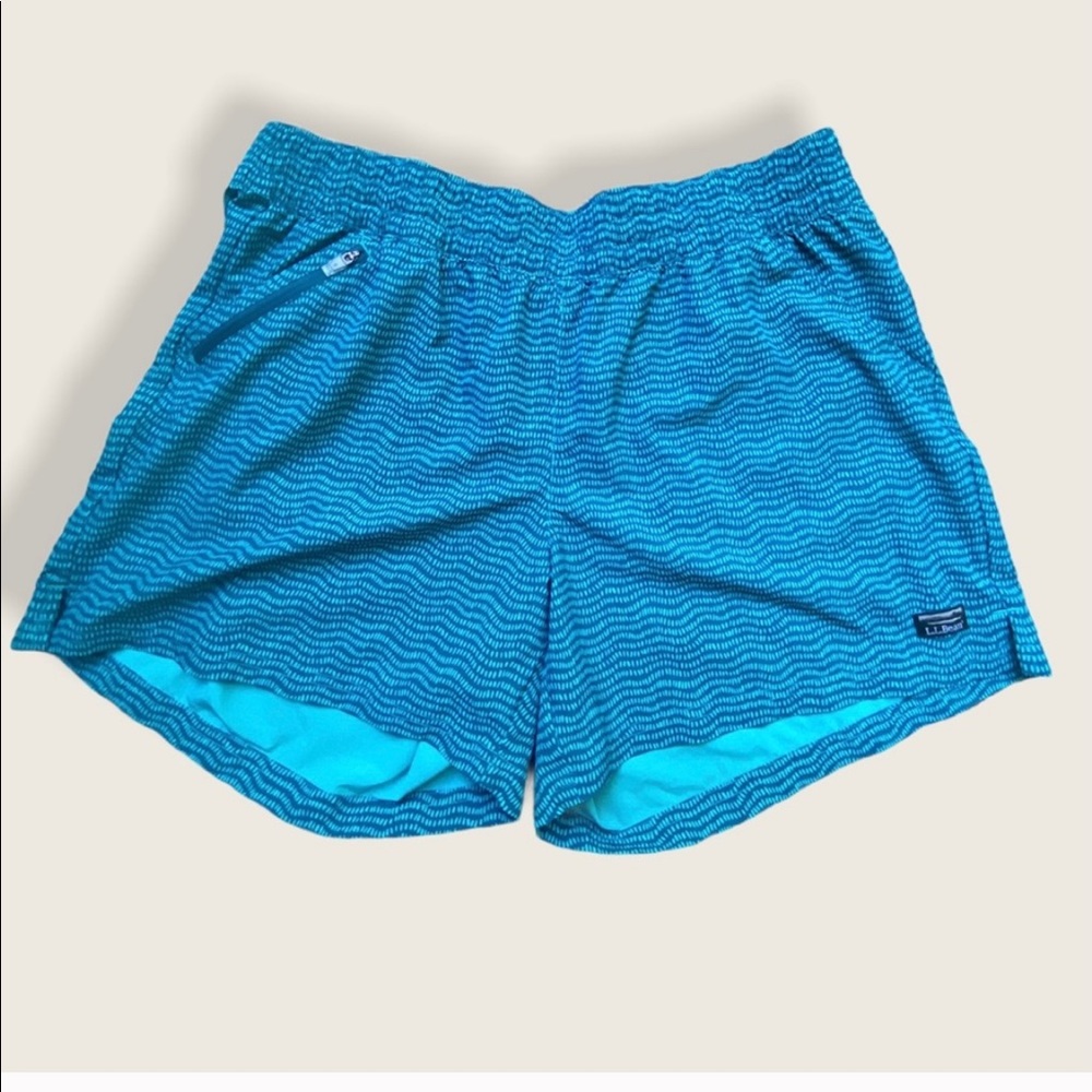 L.L. Bean Men’s Blue Swim Trunks Size Large